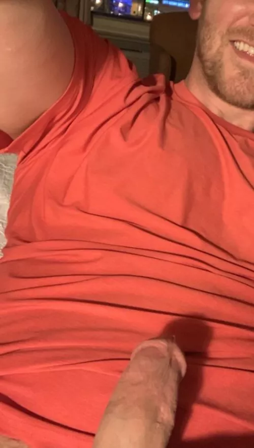 Playing with hotel curtain open