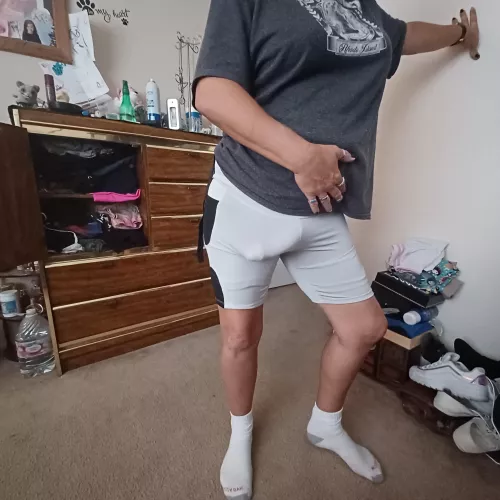 She must be happy to see me....