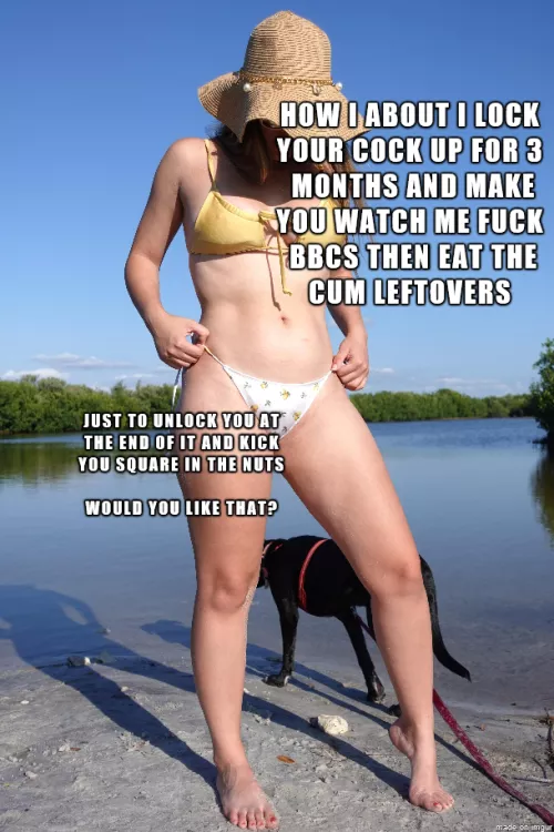 Strap ons and snowballs sounds like a wonderful start to the holiday season