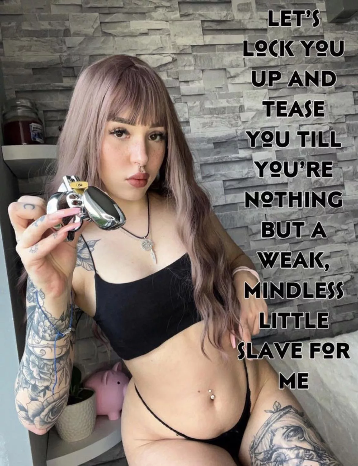 Tease and denial is all you deserve