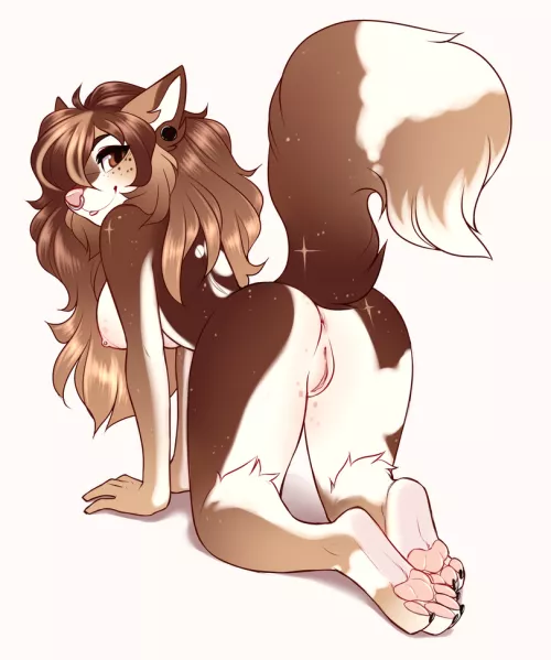 The Lifted Tail Provides A Nice View [F] (LockWorkOrange)