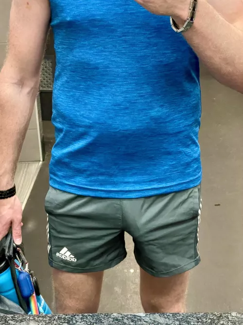 Think anyone will notice my bulge in these shorts?