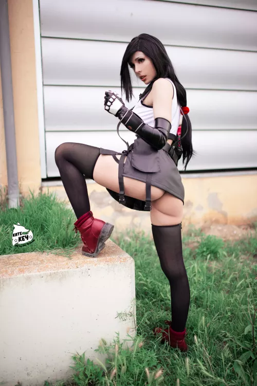 Tifa Lockhart from Final Fantasy VII remake by Kate.Key Cosplay