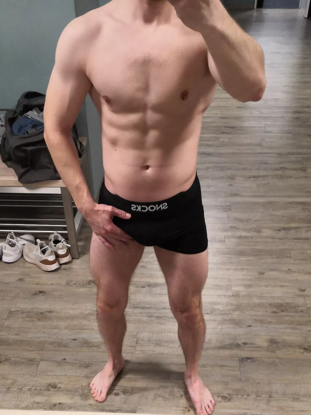 Today. With boxer shorts 🤓 Good morning (m) 31