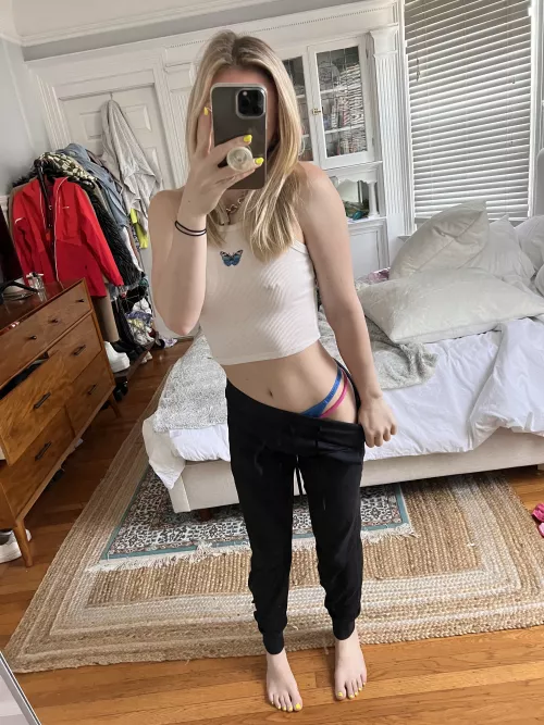 Today's grocery shopping attire for bunny