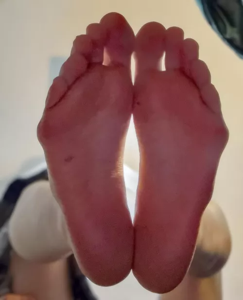 Under my soles, where you belong