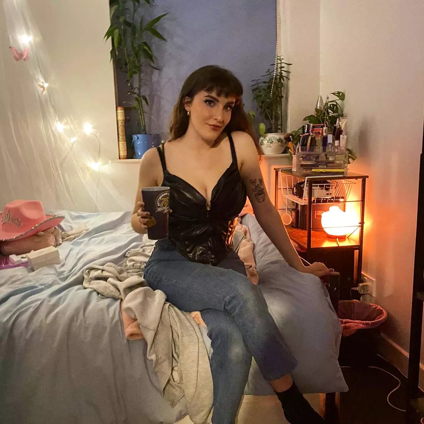 waiting for you on the bed