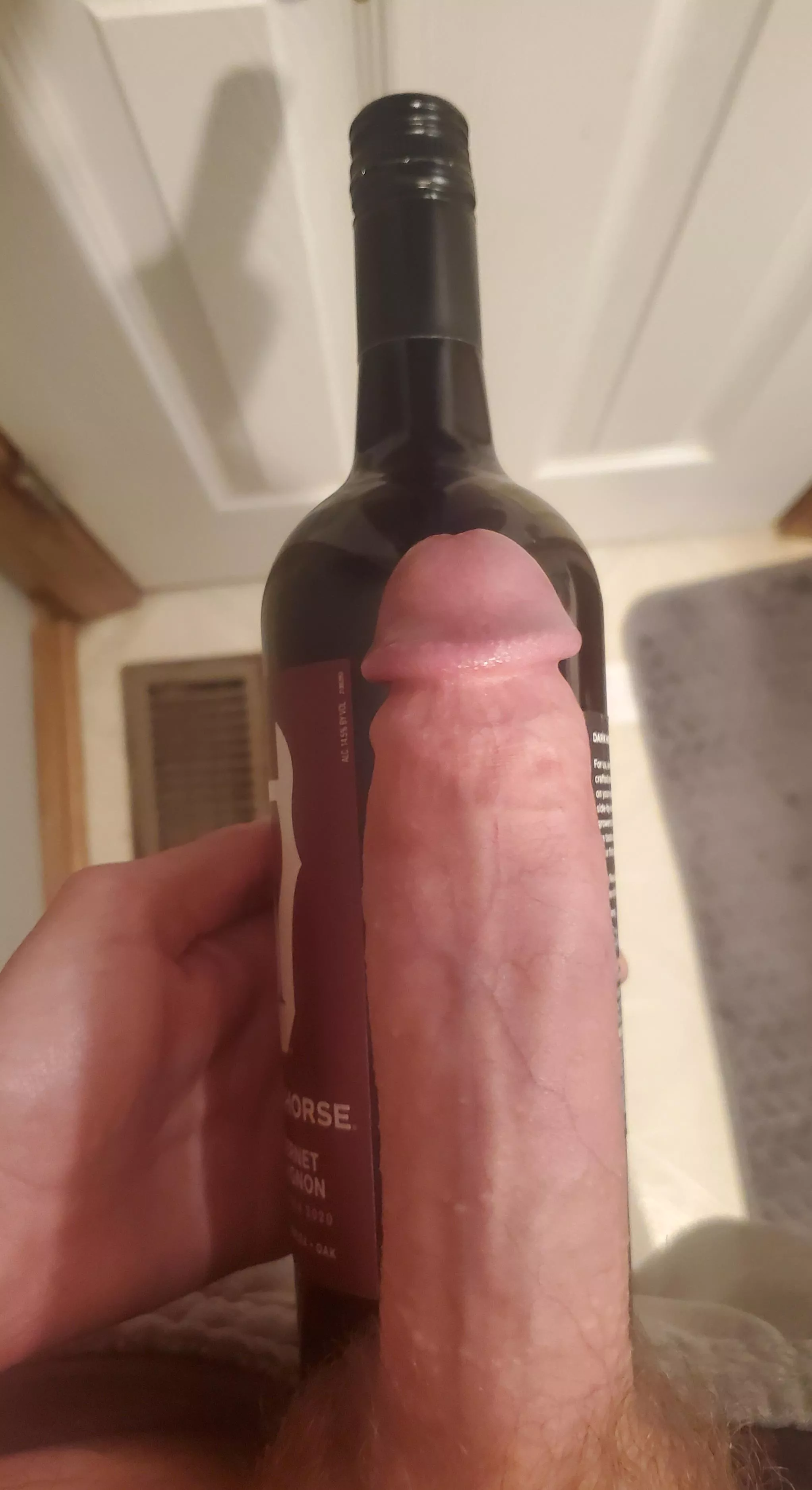 Want some wine with this cock?
