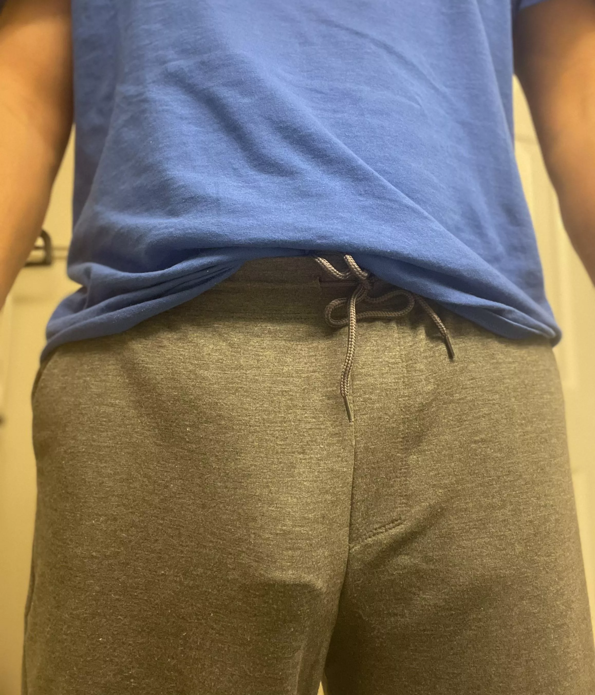 Was trying to be low key at the gym.