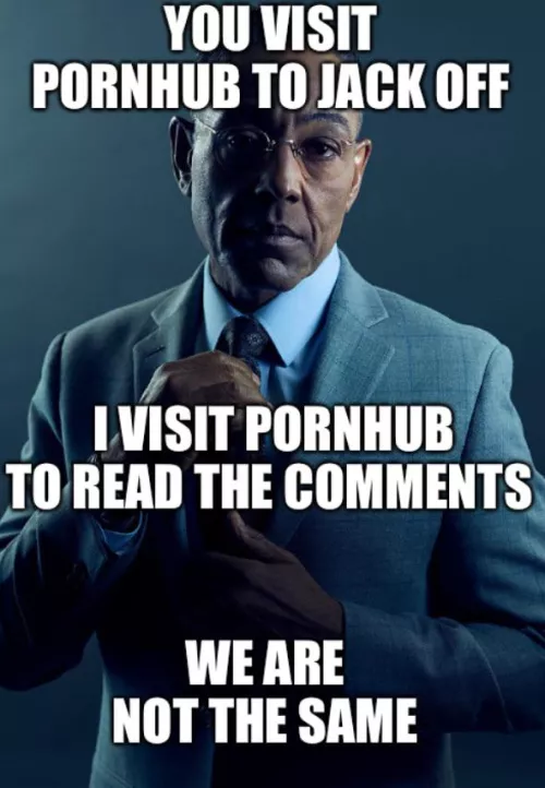 We are not the same.