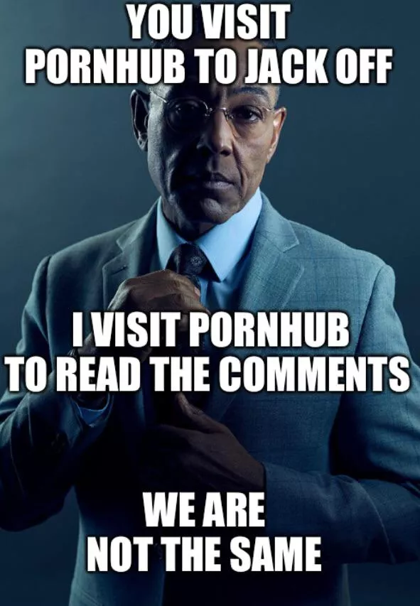 We are not the same.