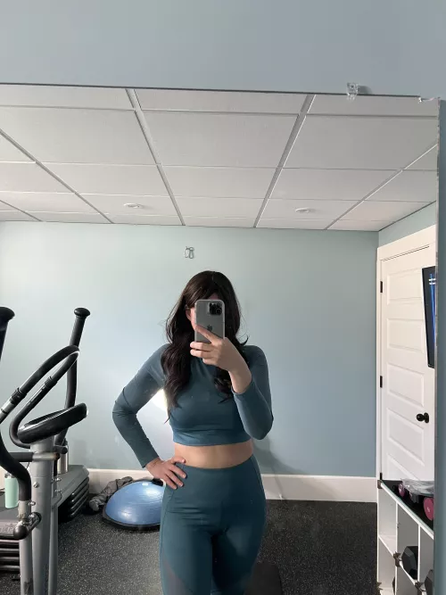 Working out together today!