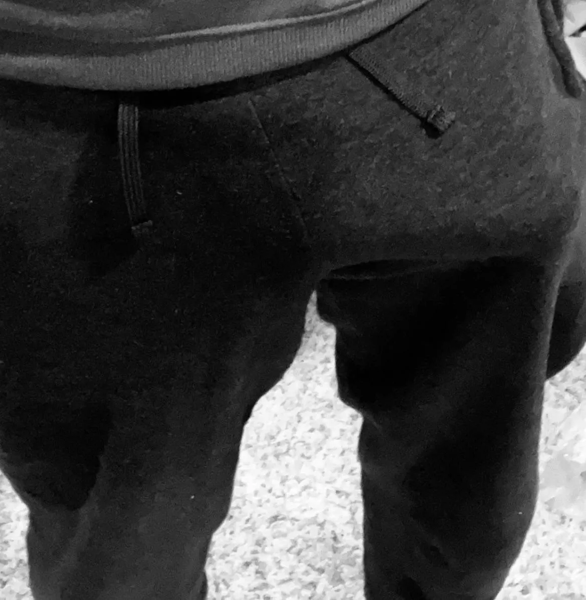 [27] Sweatpants season😈 should I pull them down?