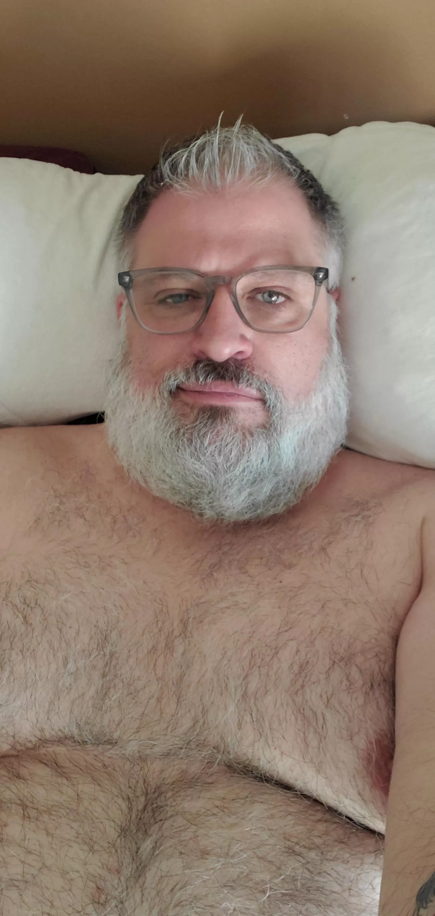 (40s) Climb on top and have a nap right here on my chest