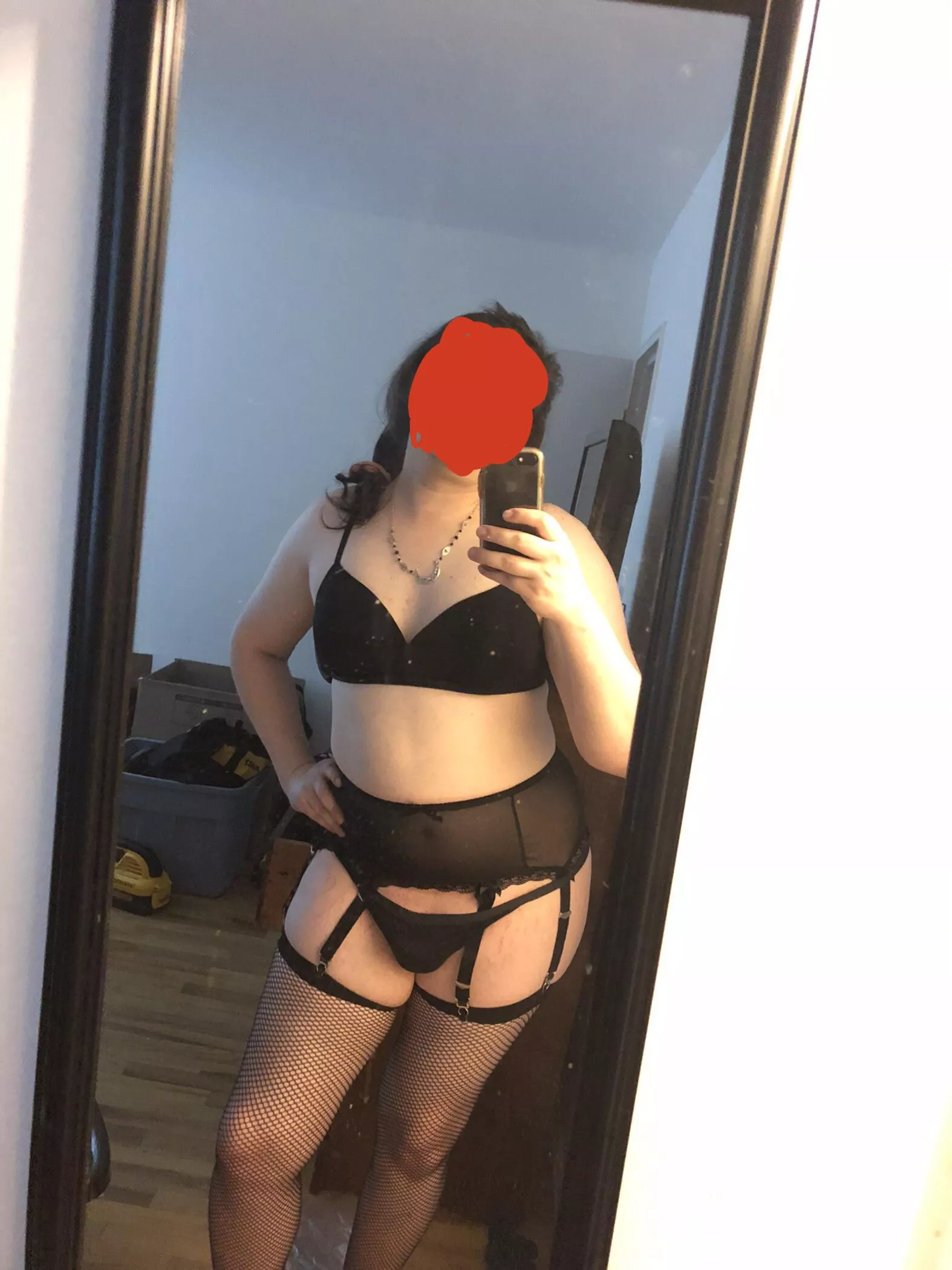 A little late but, this is what I was wearing under my Halloween costume 👻