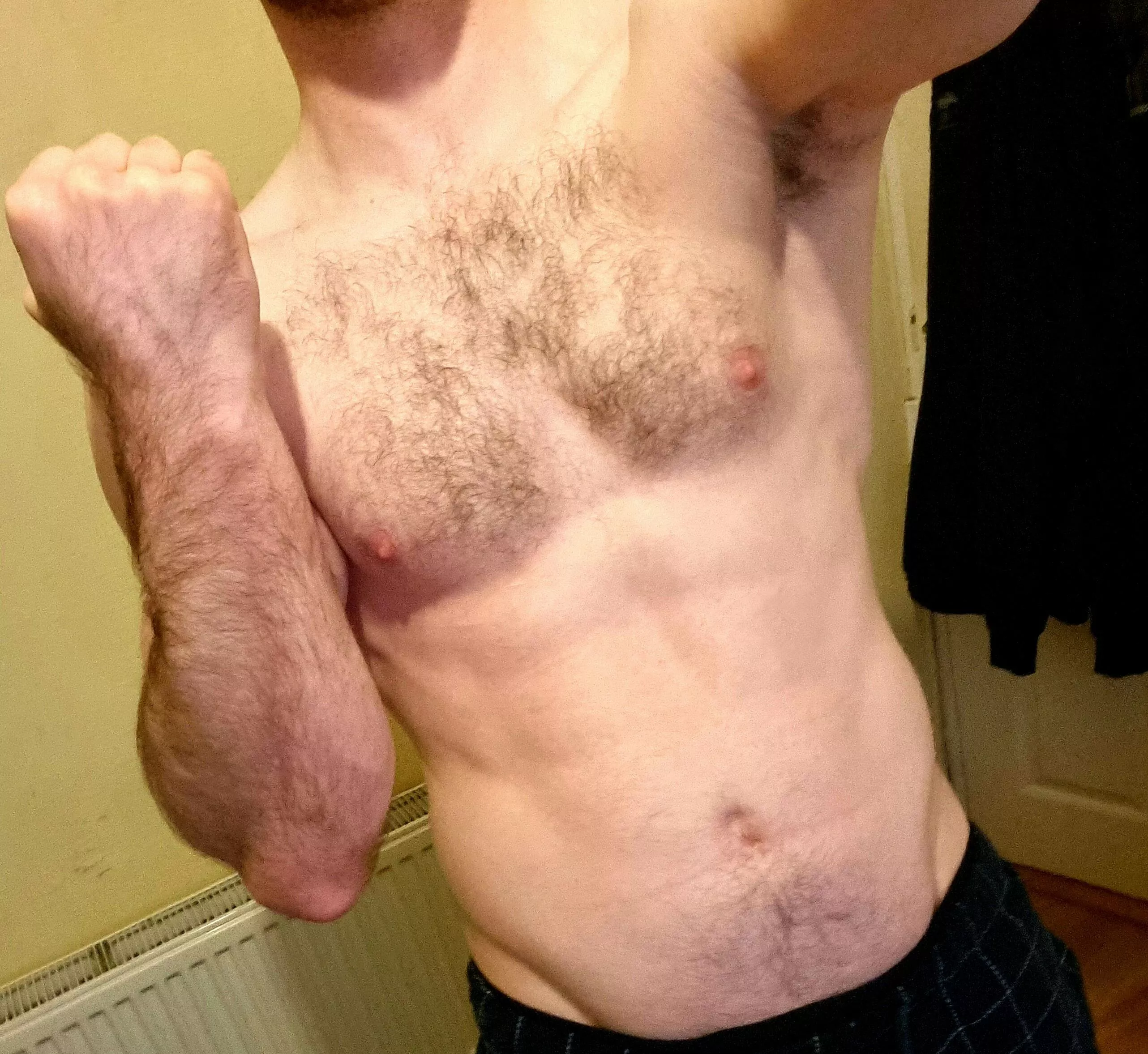 Big hands need big arms