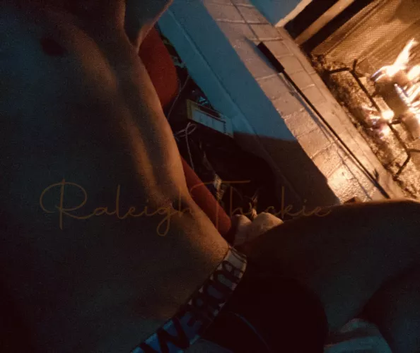 Bulging at the fireplace