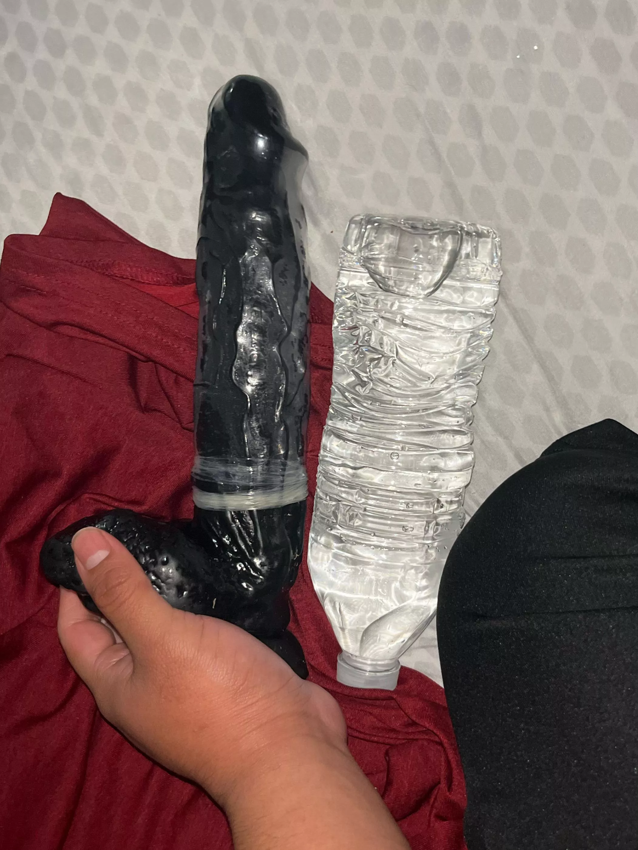 Can a bottle be considered a toy? I’m down tho