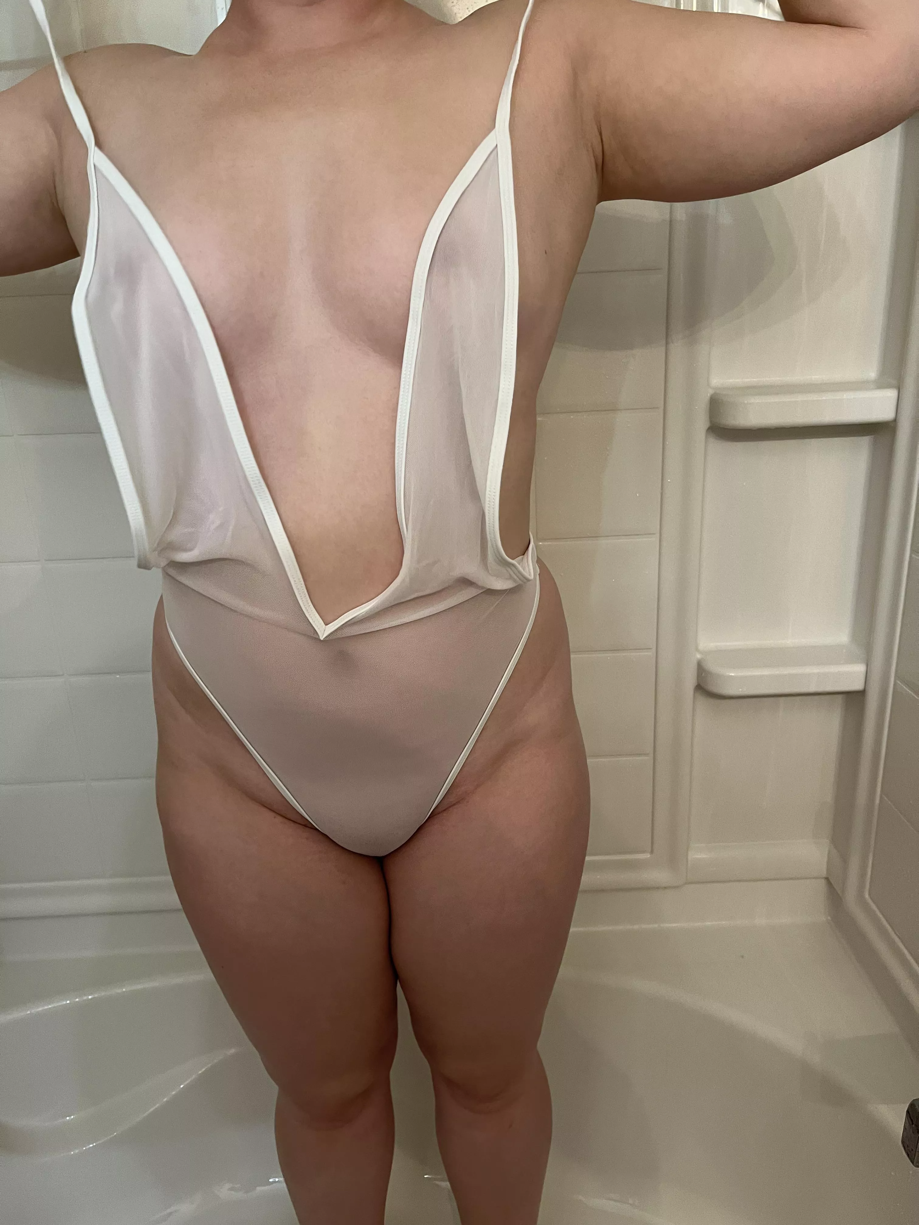 Can a sheer bathing suit count as lingerie?