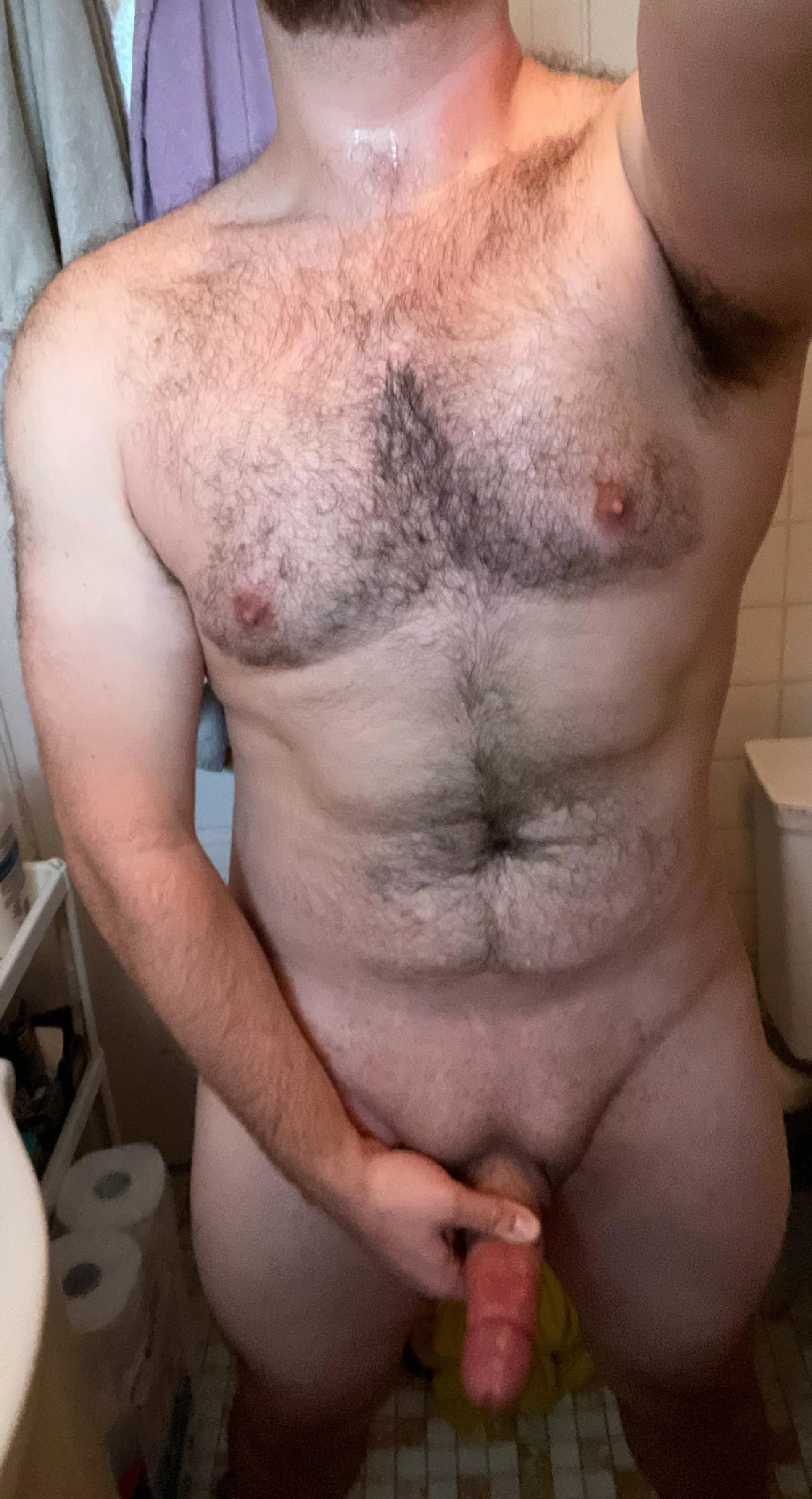 Come here and serve my morning wood ..