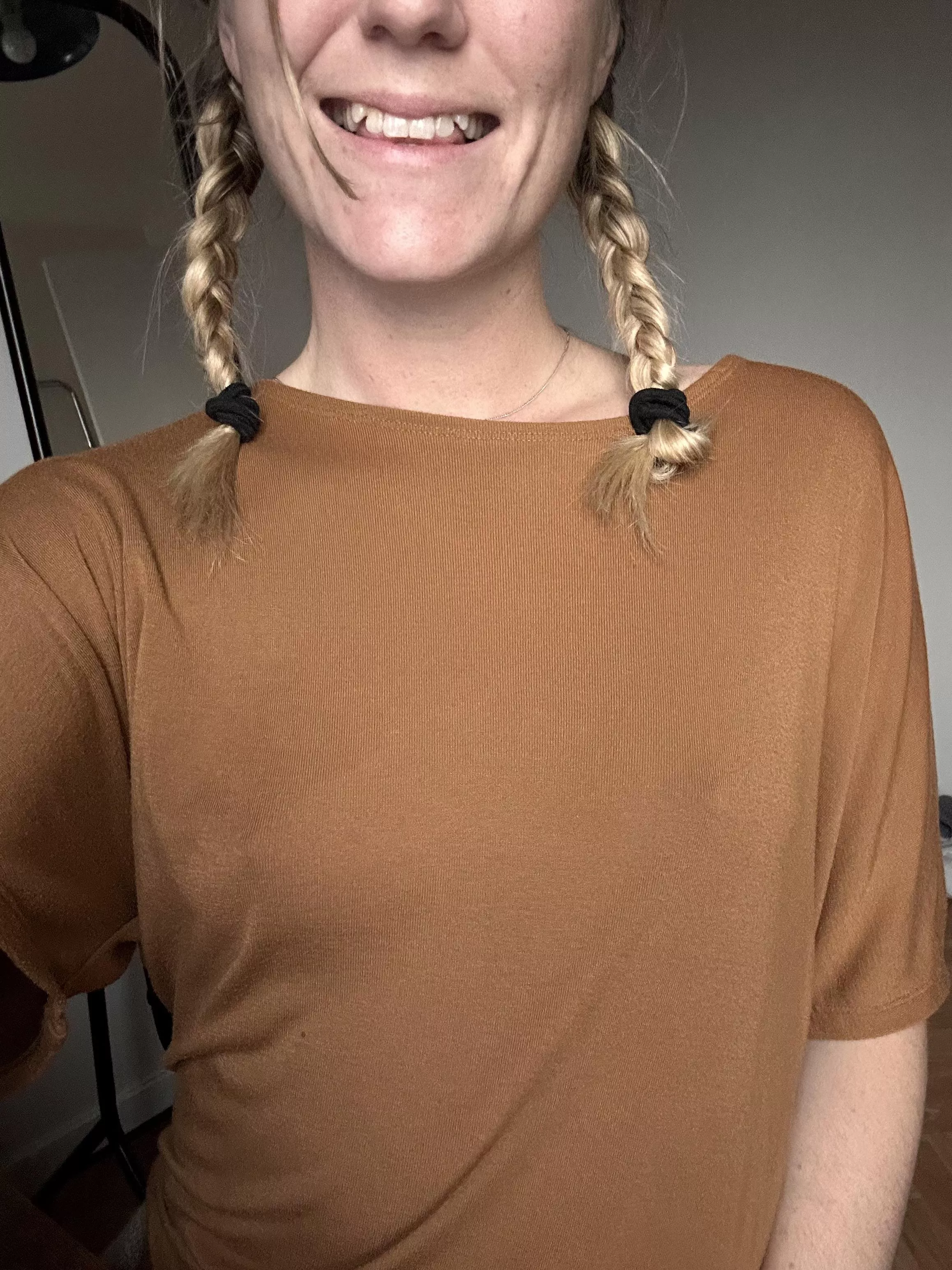 Cute in pigtails today
