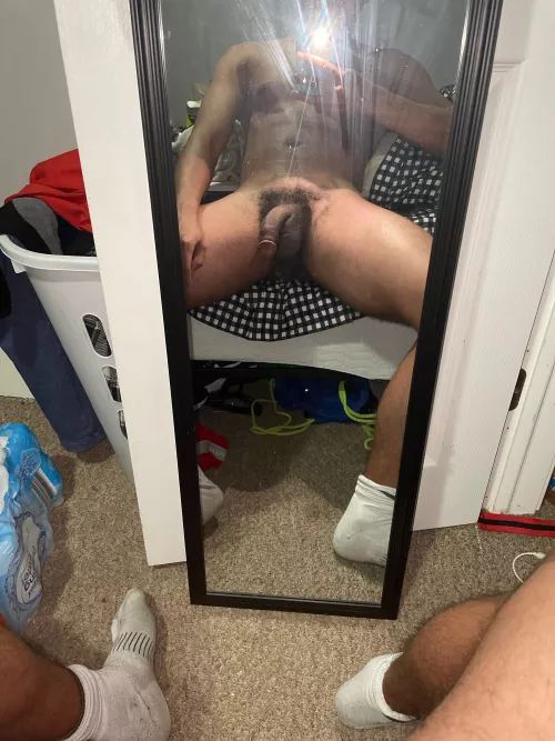 Damn, I don’t know what hangs lower, can you tell?