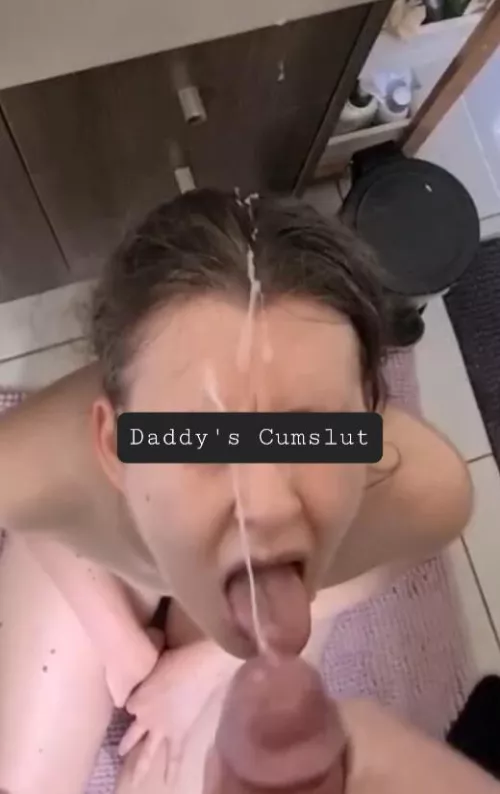 Doing what she's told