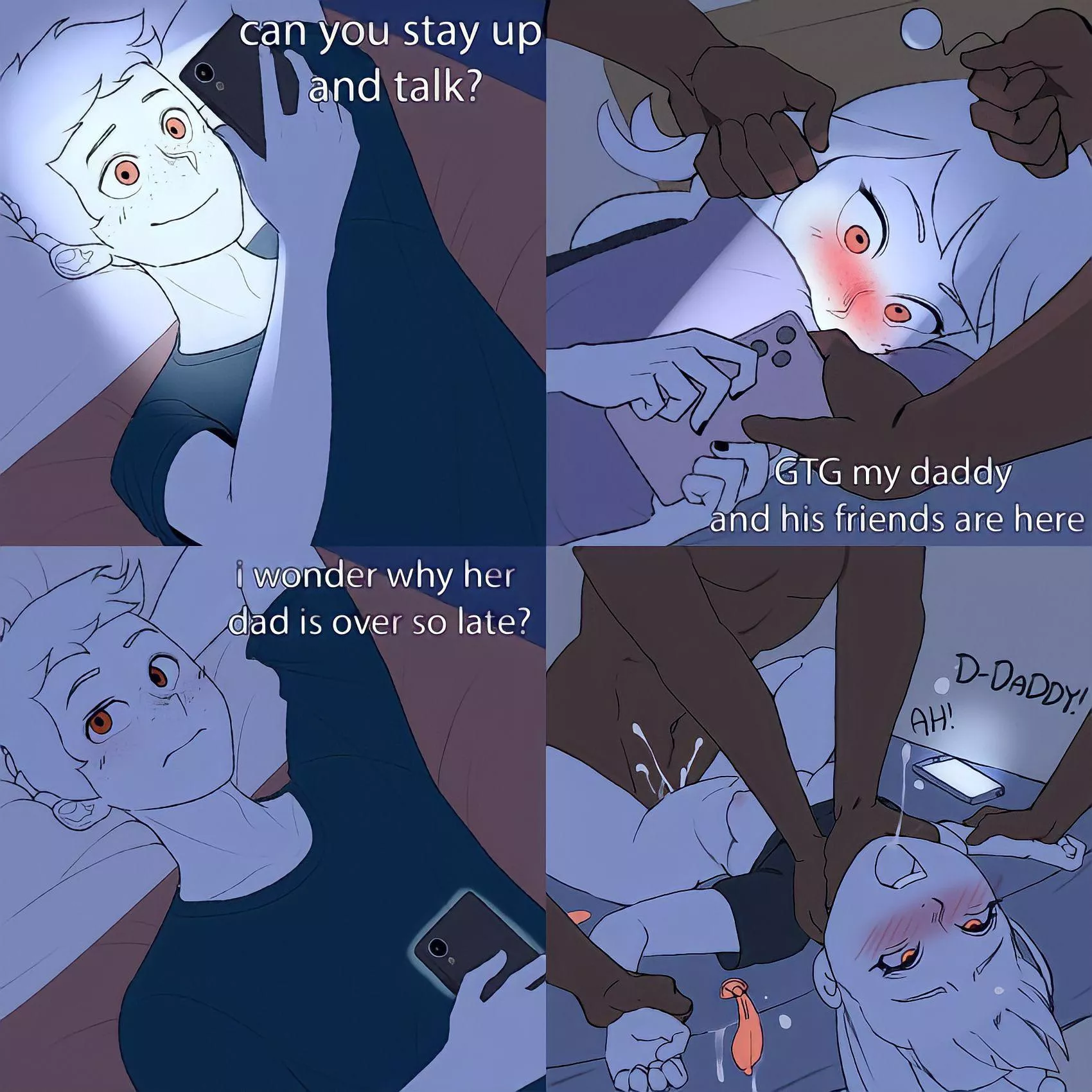 Don’t worry they’re taking good care of your gf