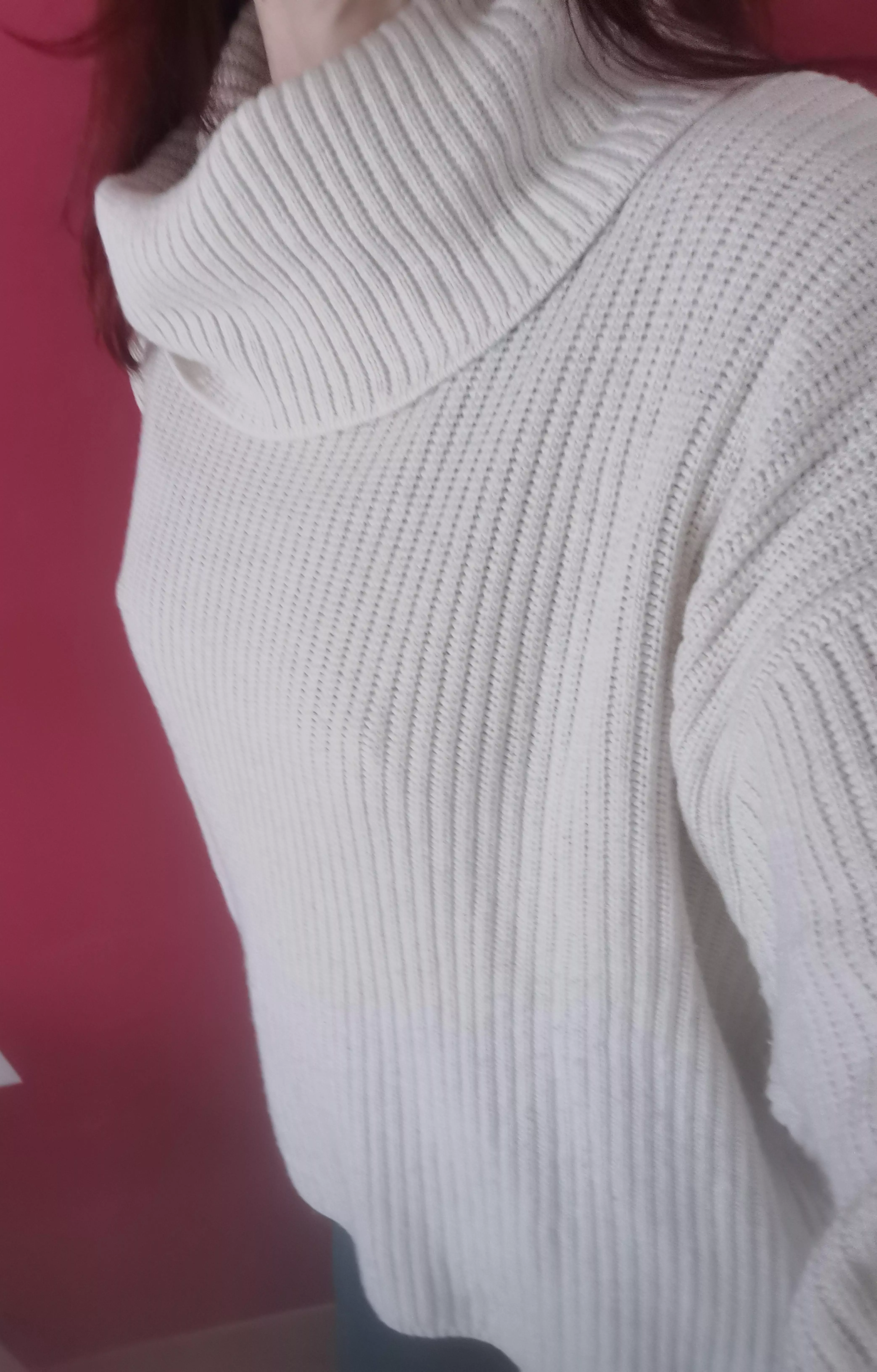 even in my thickest winter jumper