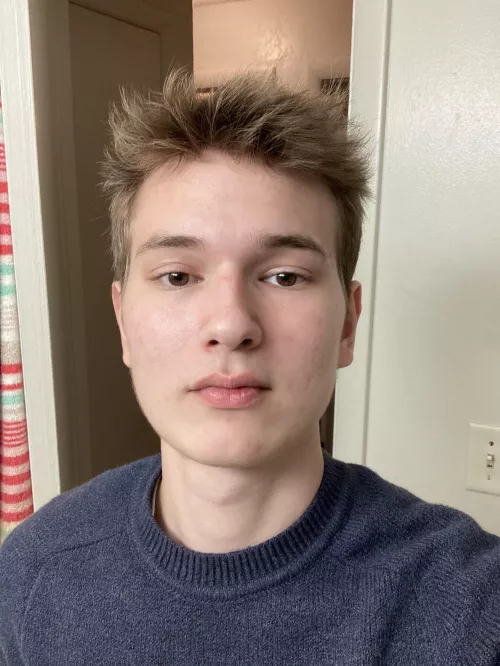 Felt like posting a selfie never been here before