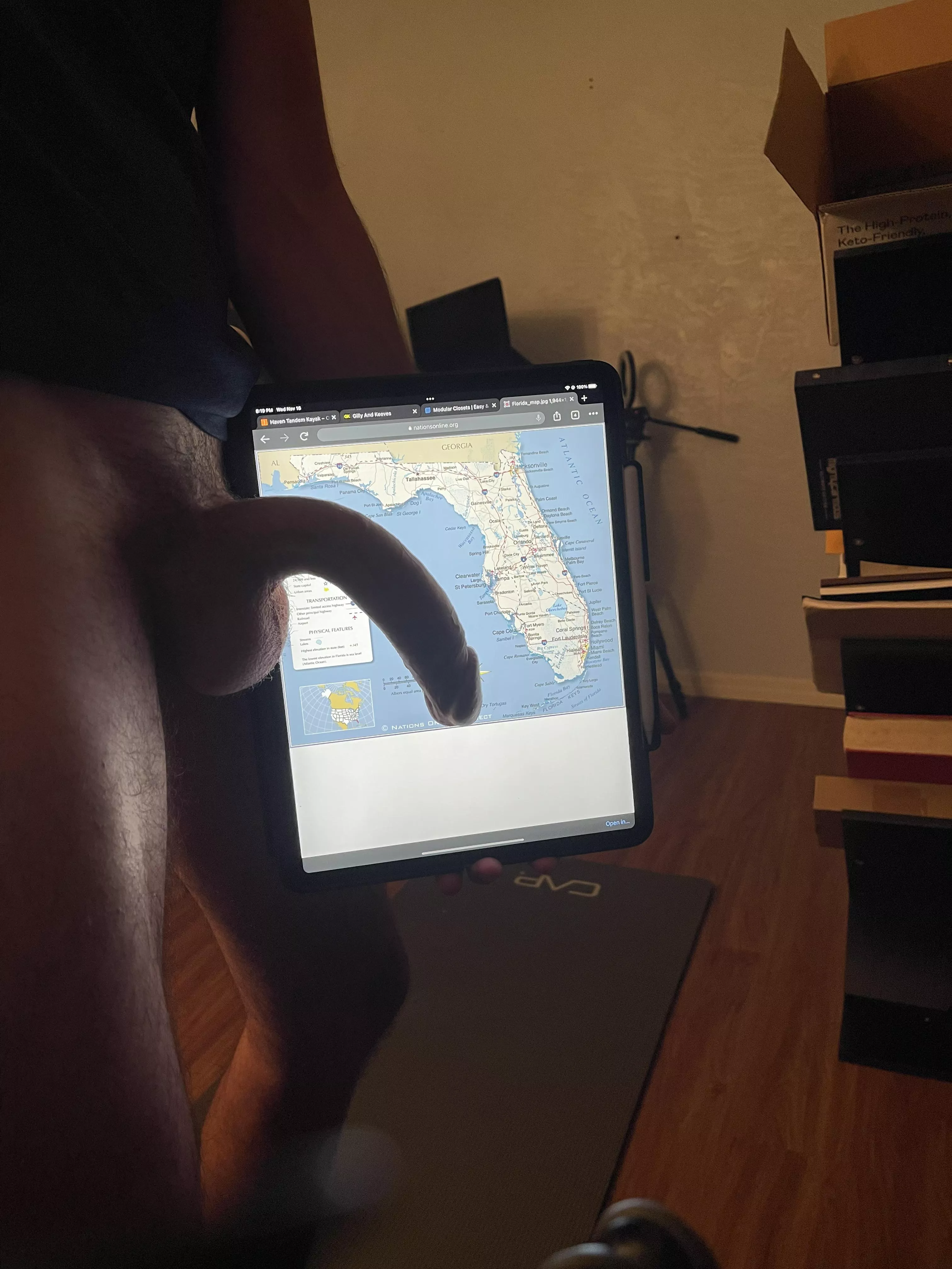 “Florida man has Florida shaped penis”