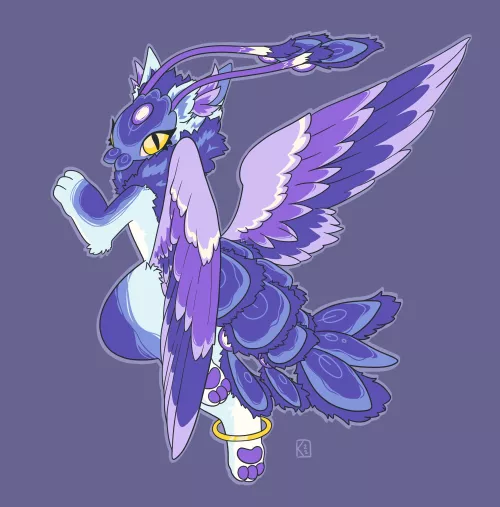 fluffy shrimp commission c: (art by me!)