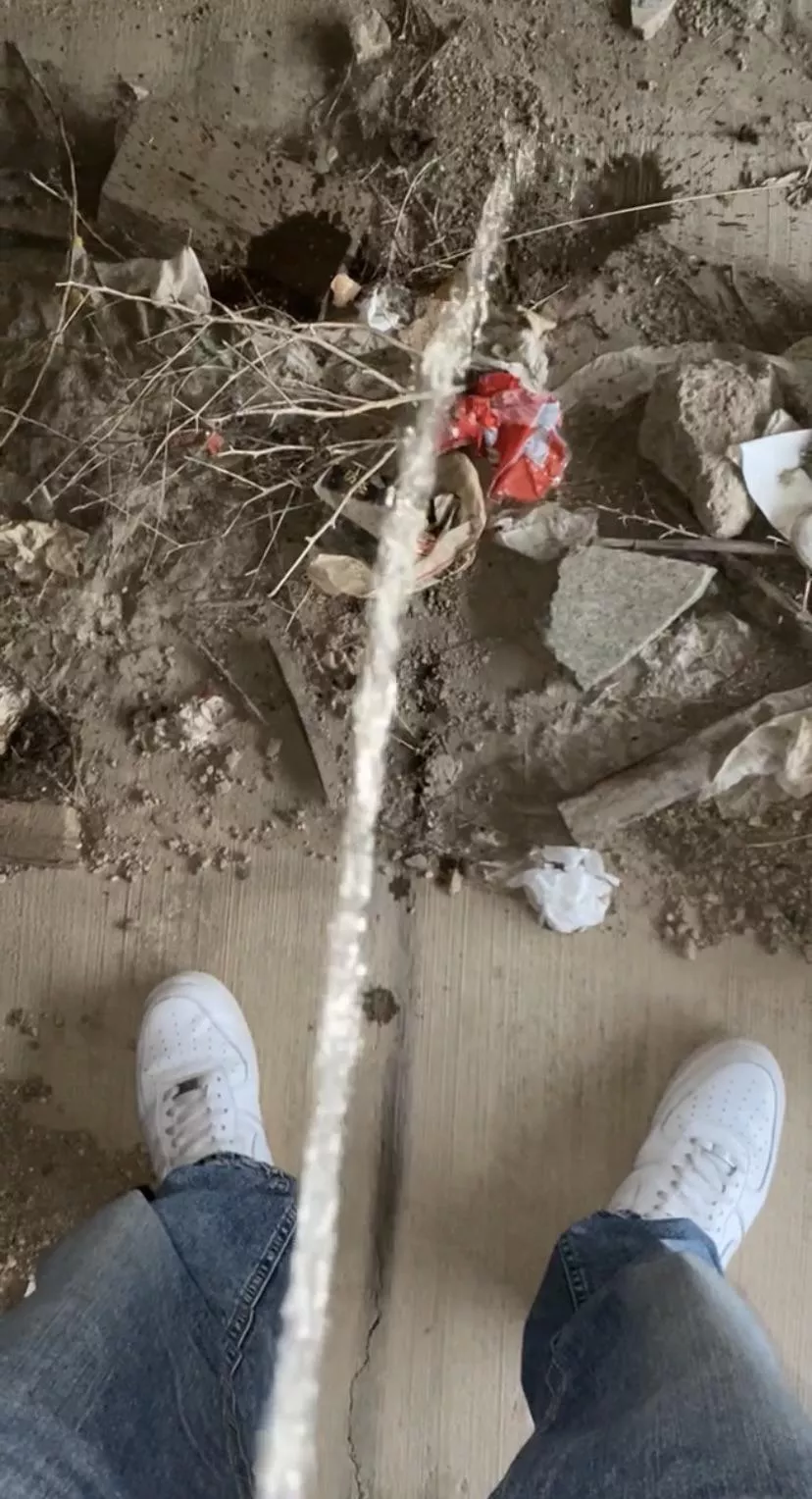 Found an abandoned spot