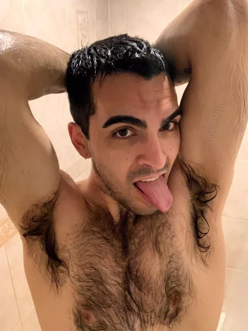 How bad do you wanna get your face in these armpits?