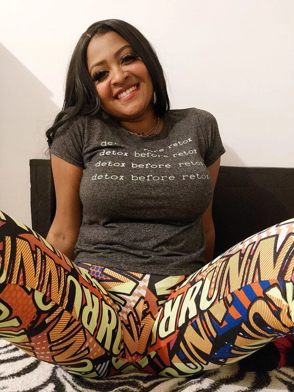 I love stretching those muscles