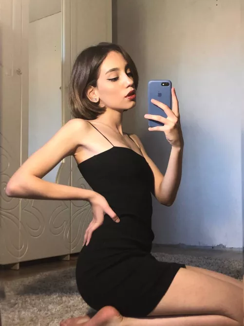 I never miss an opportunity to wear a little black dress