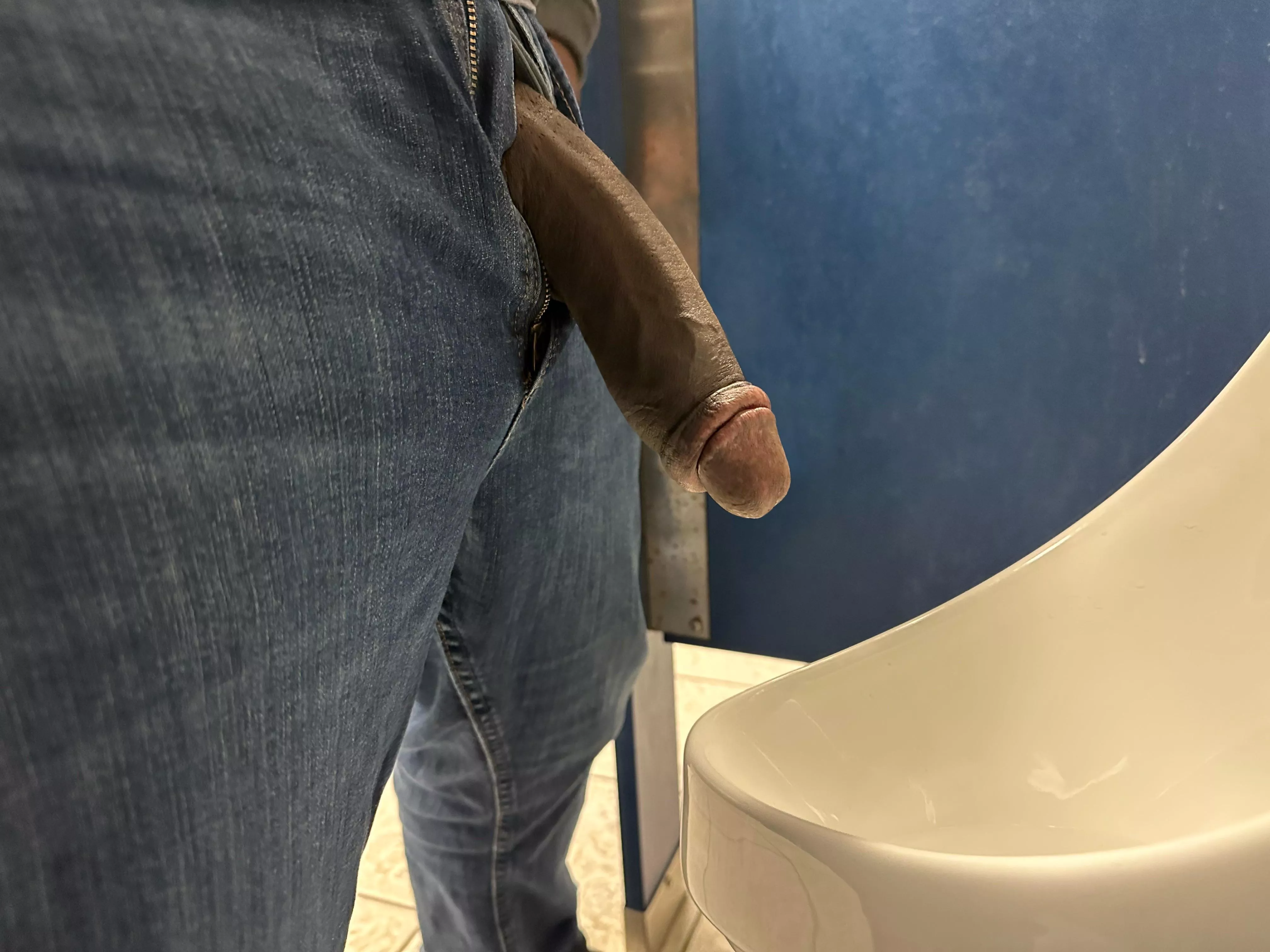 I’m not responsible for your feelings if you look over the partition.