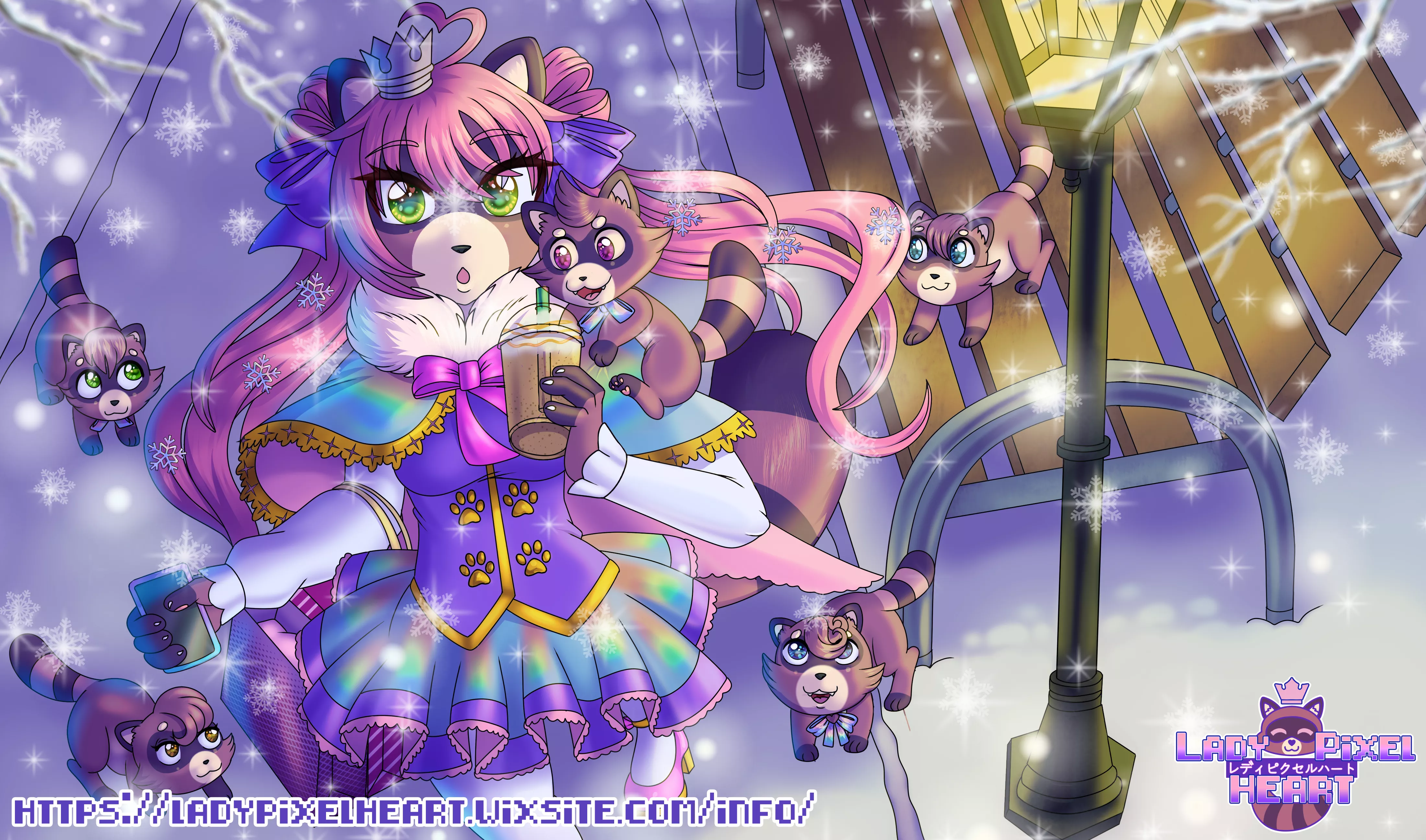 It's winter time again! Hope y'all are staying nice and warm! ❄️☕️✨