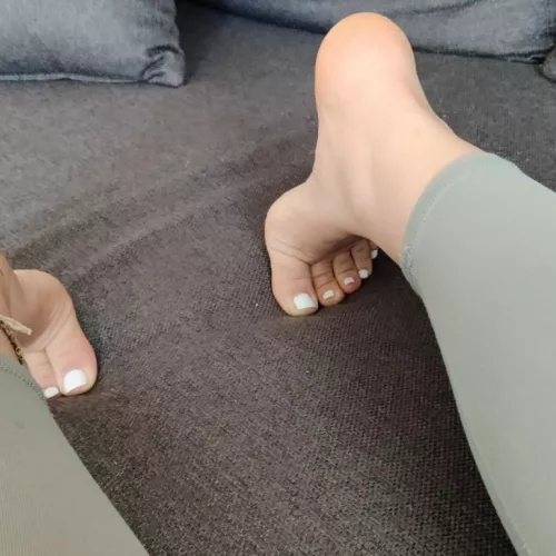 Just stretching my toes a bit