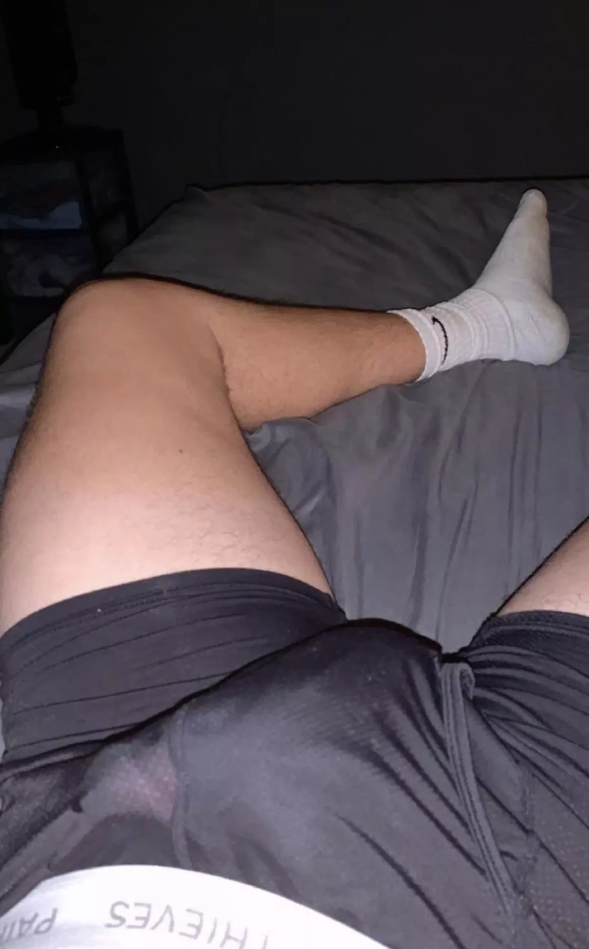 Love my white Nike socks. Message me for snap so we can trade