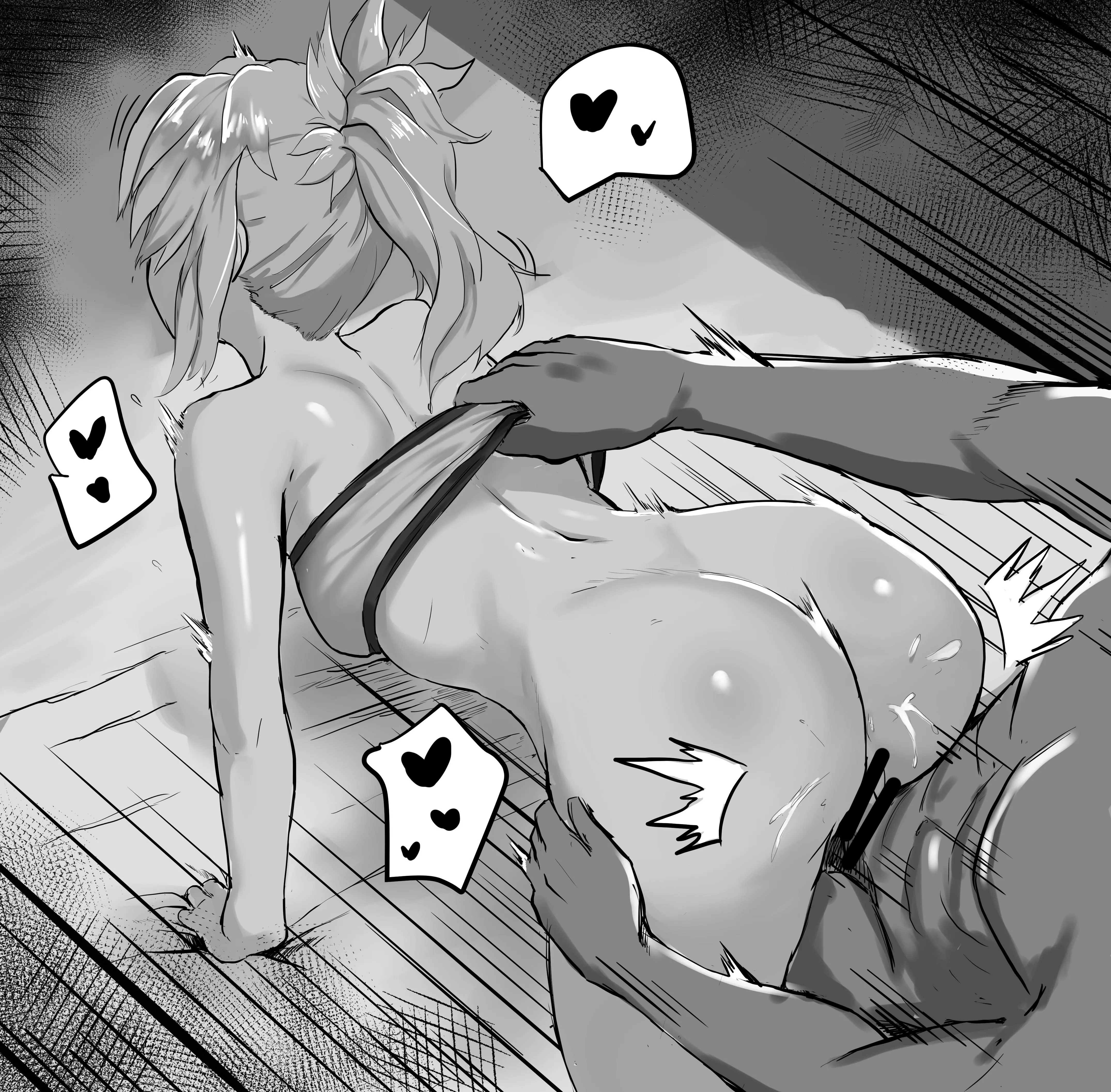 Mordred taken from behind~