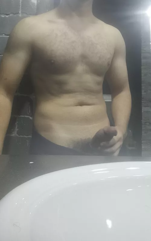[M]post workout boner