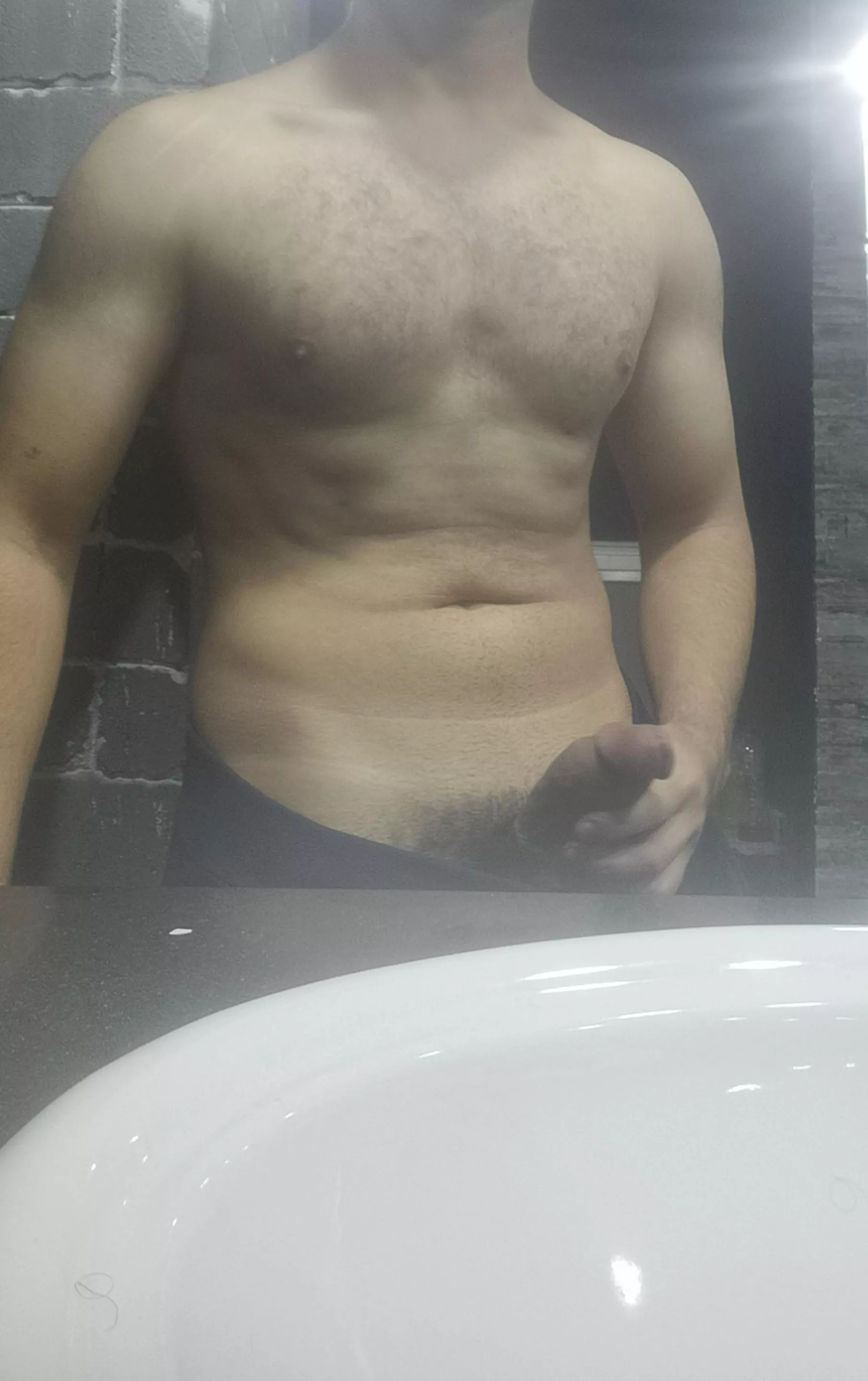 [M]post workout boner