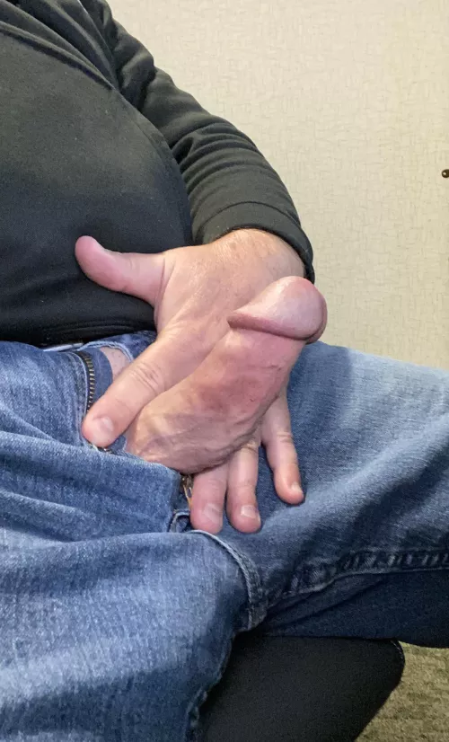 My “hard” day at the office today.