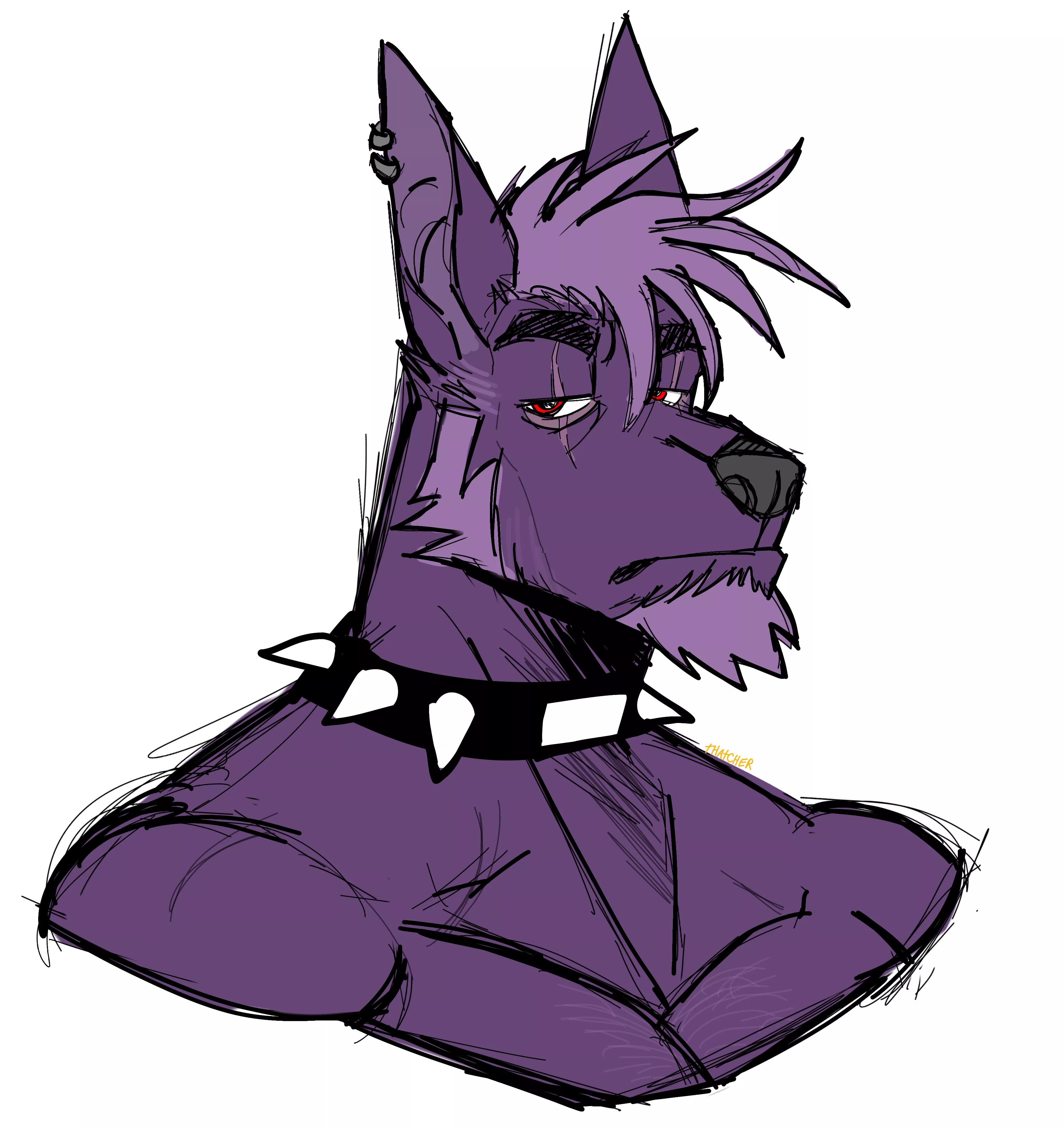 My oc, his name is Khastiell, im still struggling to find a surname so i accept suggestions. (Art by me)