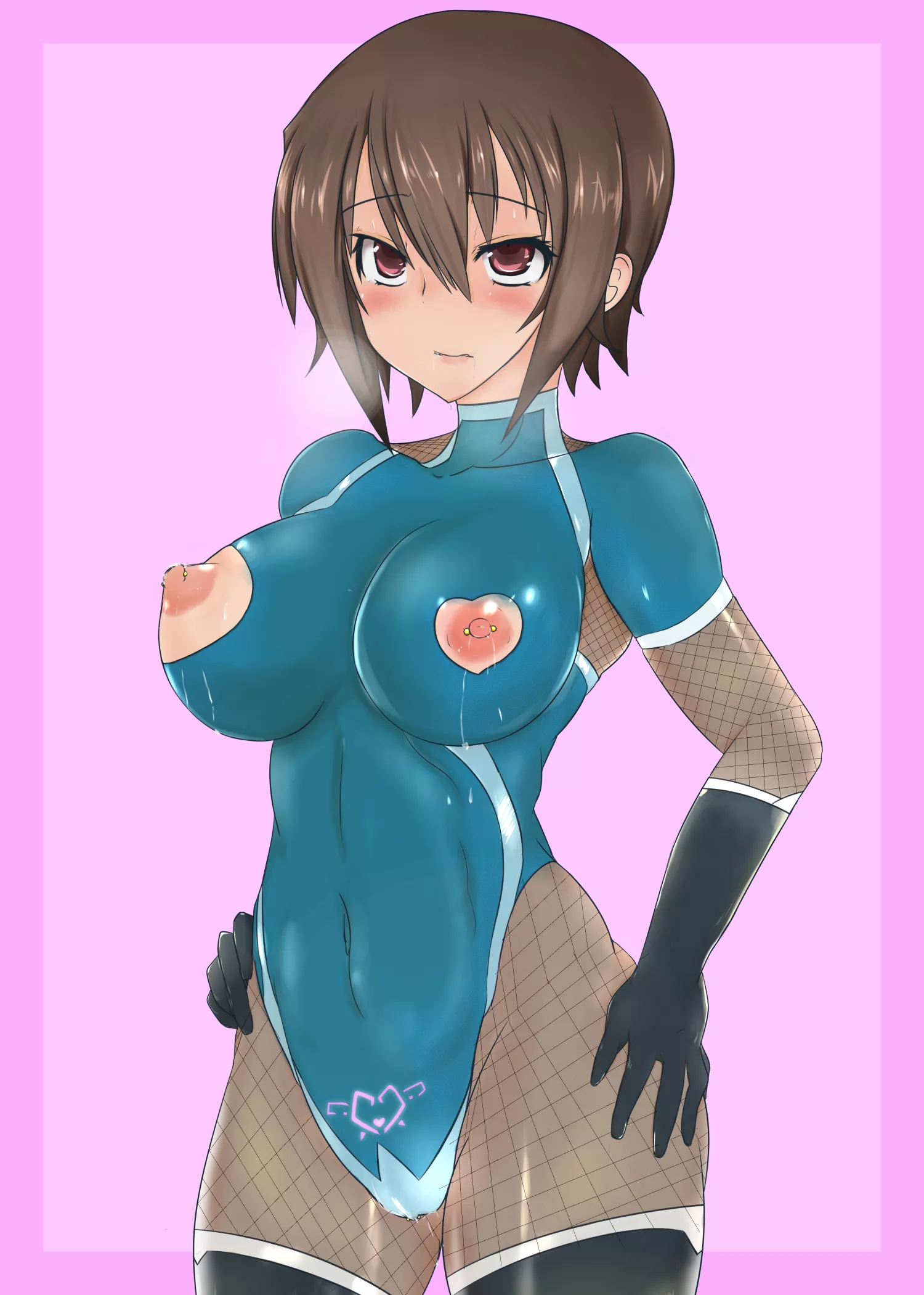 Nishizumi Maho Exposing Suit Lust (Berumina) [Girls und Panzer]