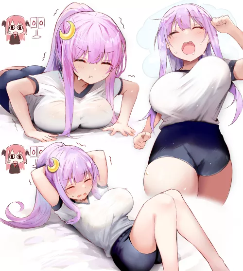 Patchouli working out [Touhou]
