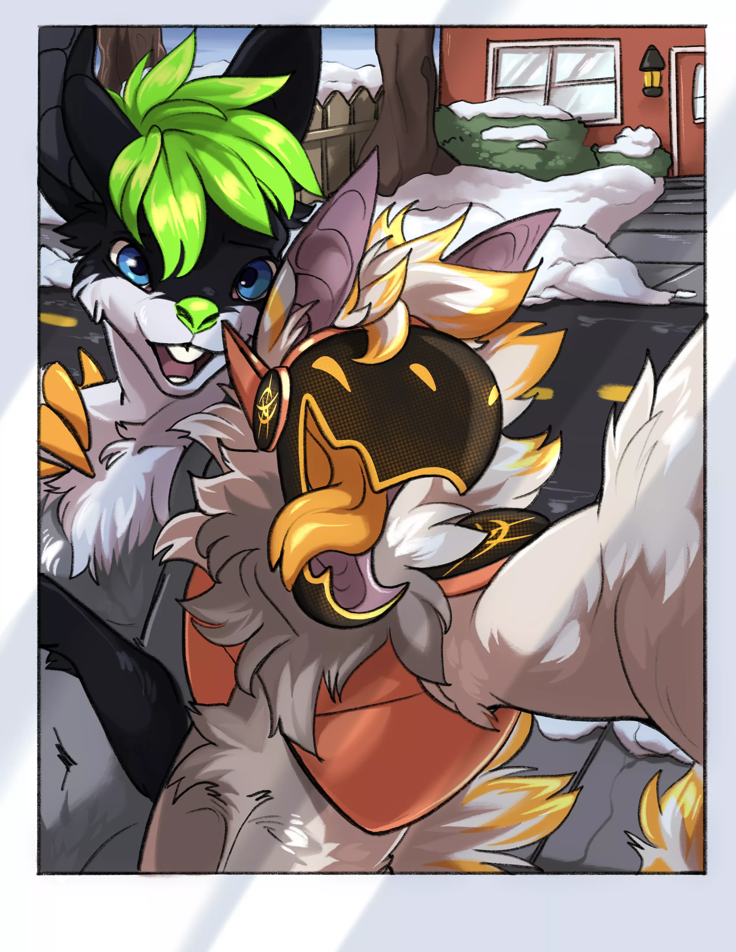 Polaroid (my art) (commission for AxonLite on twitter) (commissions are open!)