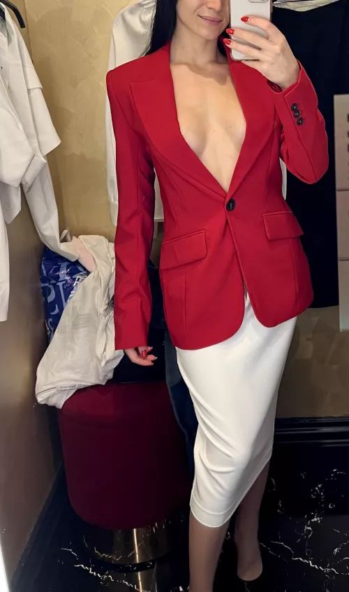 Red and white