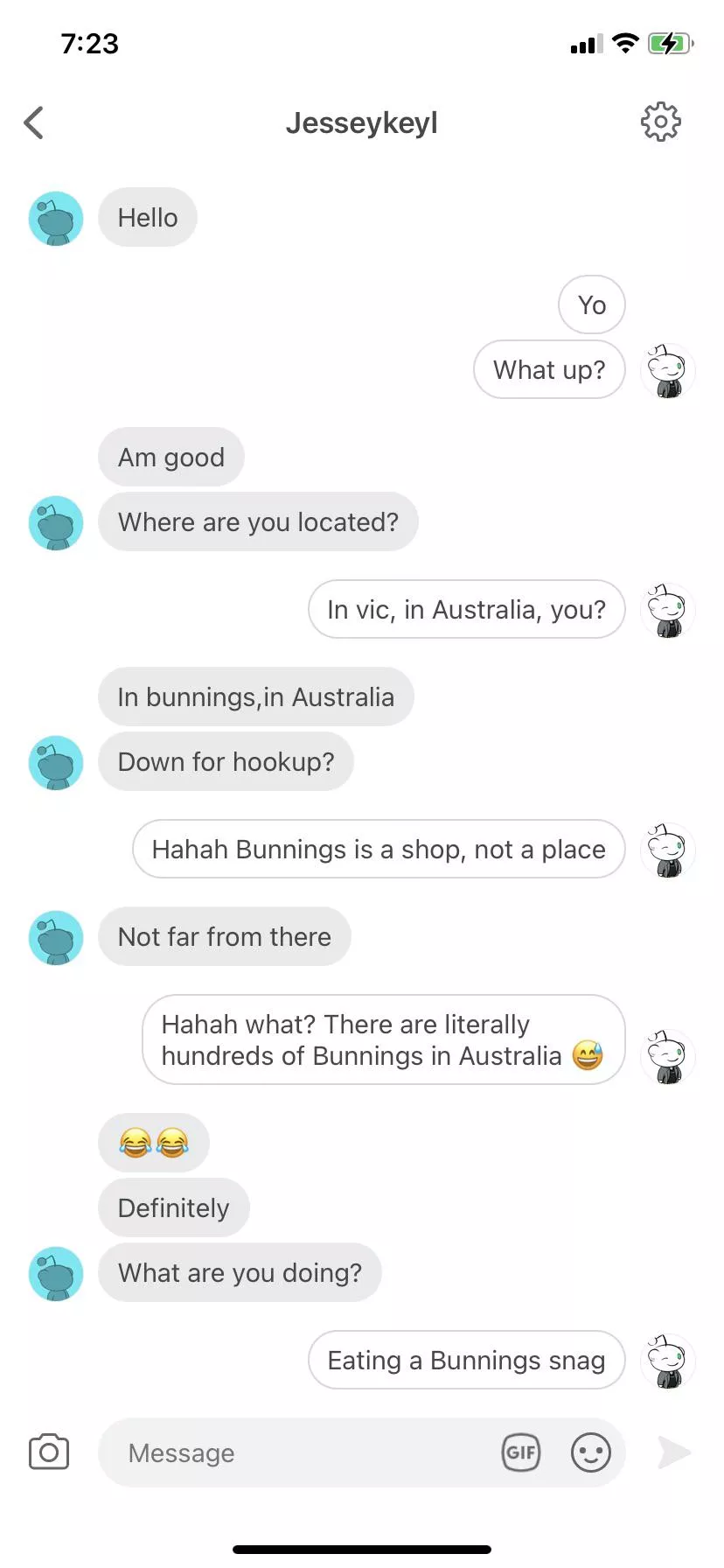 Remember gents, if it’s too good to be true, chances are it probably isn’t 😅 but it is a bit fun to have some fun with the bots sometimes anyway